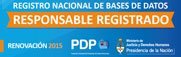 Registro nacional de base de datos